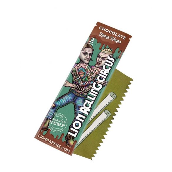 HEMP WRAP CHOCOLATE-LION ROLLING CIRCUS