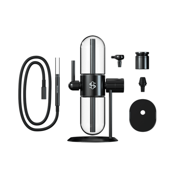 GRAVITY HOOKAH BLACK-STUNDENGLASS