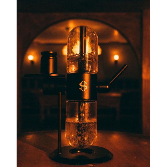 GRAVITY HOOKAH BLACK-STUNDENGLASS