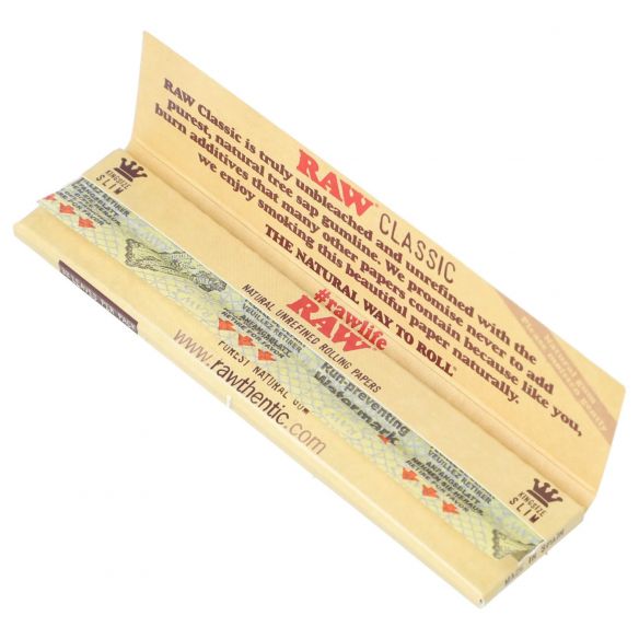 PAPELILLOS CLASSIC KING SIZE SLIM 1 UD-RAW