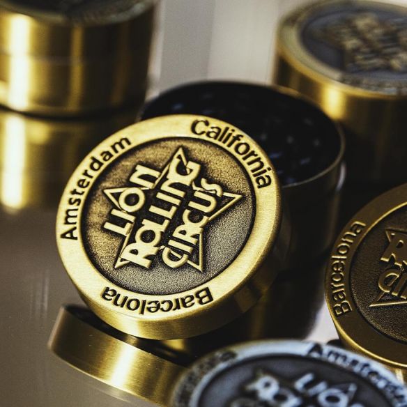 MOLEDOR GOLD 3 PARTES-LION ROLLING CIRCUS