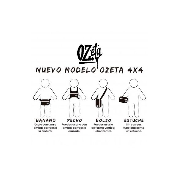 BOLSO 4X4 CON CLAVE RED-OZETA