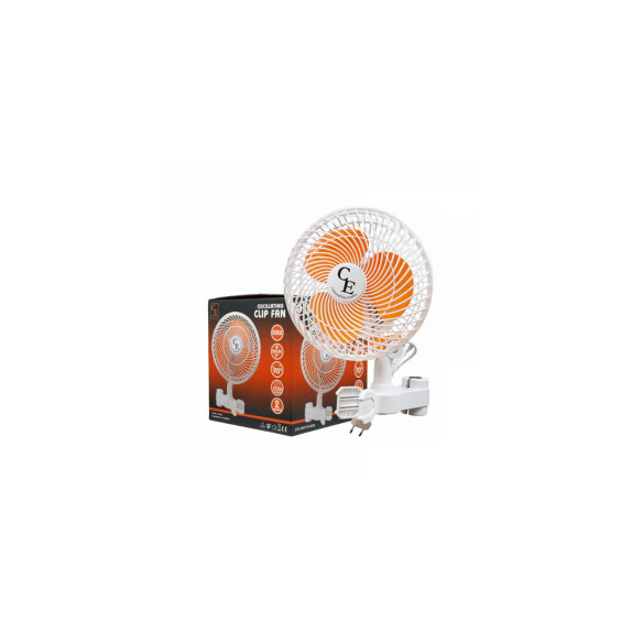 VENTILADOR DE PINZA OSCILANTE 20W-CORNWALL ELECTRONIC