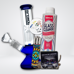 PACK BONGLAB FAT CANDY BLUE