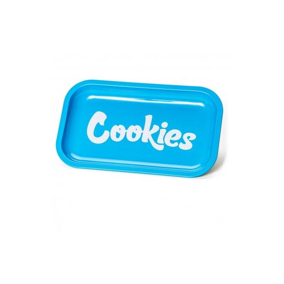 METAL ROLLING TRAY BLUE MEDIUM-COOKIES