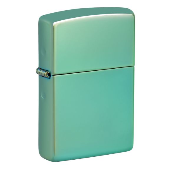 HIGH POLISH GREEN CHAMELEON-ZIPPO