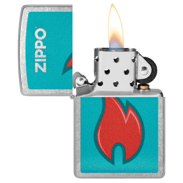 FLAME DESIGN-ZIPPO