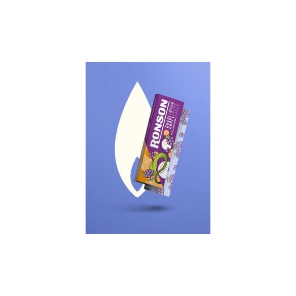 PAPELILLO 1 1/4 SABOR GRAPE 1UND-RONSON