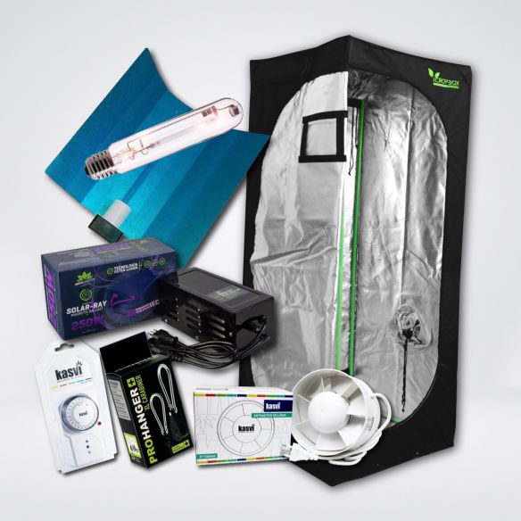 KIT BÁSICO LIGHT INDOOR SODIO 80X80X160 250W