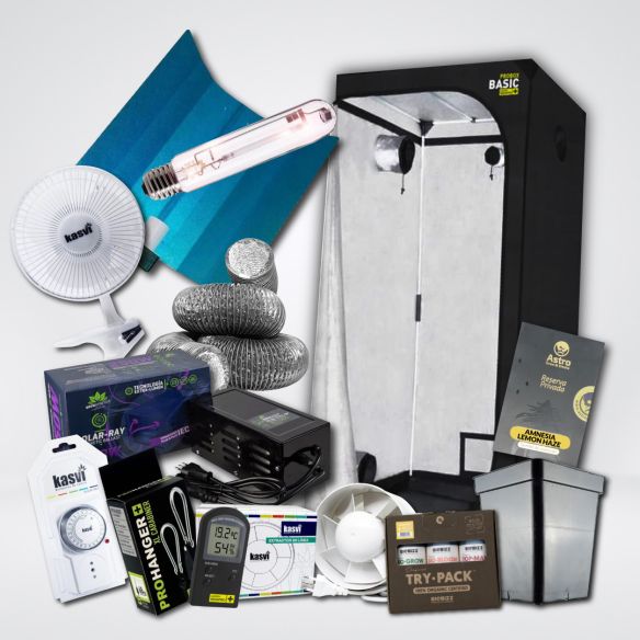 KIT FULL PROBOX INDOOR SODIO 80X80X160 250W