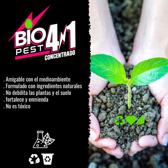 RECARGA ANTIPLAGA CONCENTRADO 4 EN 1 250CC-BIOPEST