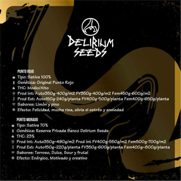 MIX LEYENDAS FEM X8-DELIRIUM SEEDS