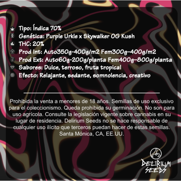 RED RAPPER AUTO X1-DELIRIUM SEEDS