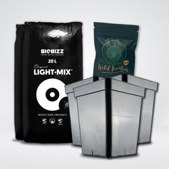 * PACK LIGHT MIX 20LT Y MACETAS 11 LT