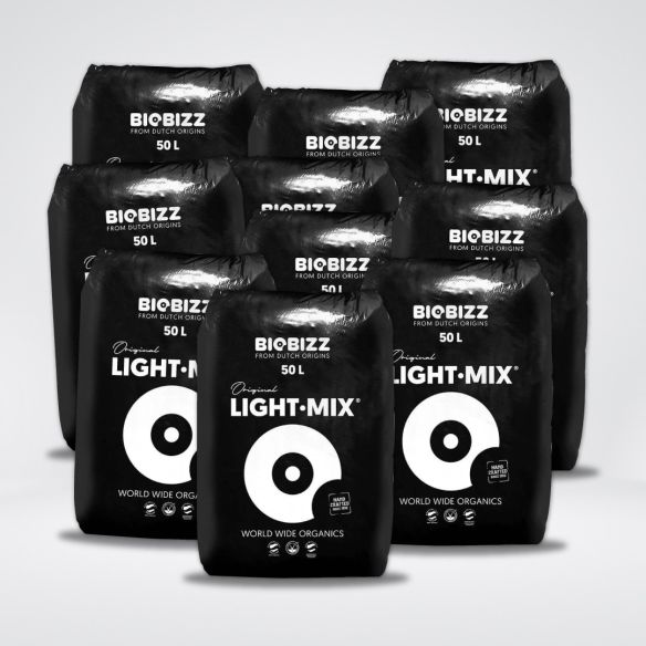 PACK LIGHT MIX 50LT BIOBIZZ X10