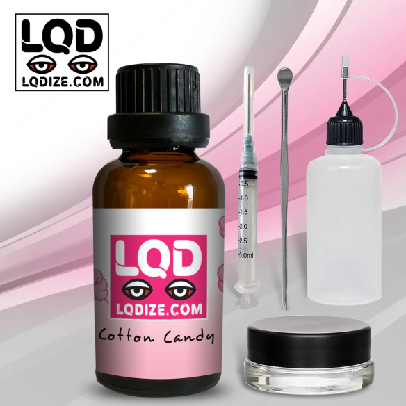 LIQUIDIZER COTTON CANDY 30ML KIT-LQDIZE
