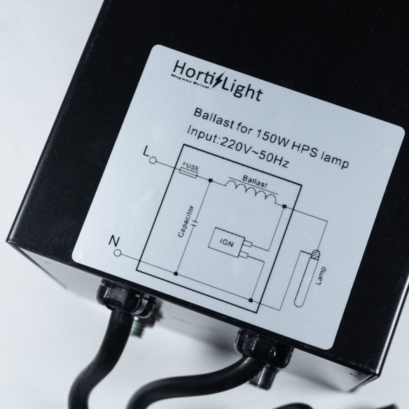 BALASTRO MAGNETICO + CABLE ALARGADOR 150W -HORTILIGHT