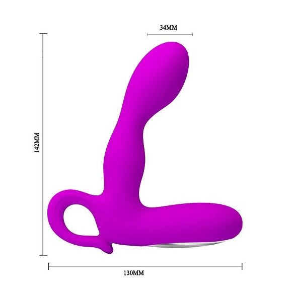 ESTIMULADOR ANAL Y PROSTATA RECARGABLE