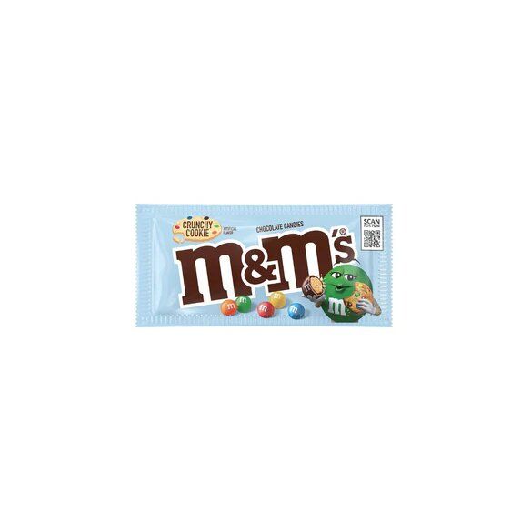 M&M'S CRUNCHY COOKIE CHOCOLATE CANDY 38.3 GR