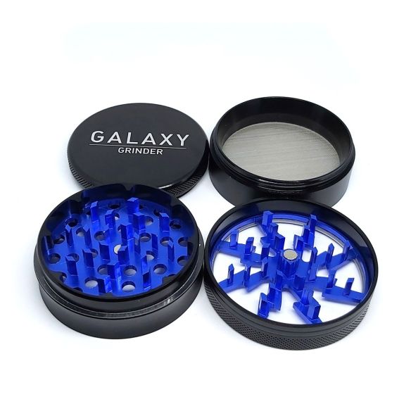 LIGHTNING GRINDER BLUE 63MM-GALAXY