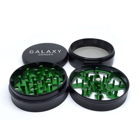 LIGHTNING GRINDER GREEN 63MM-GALAXY