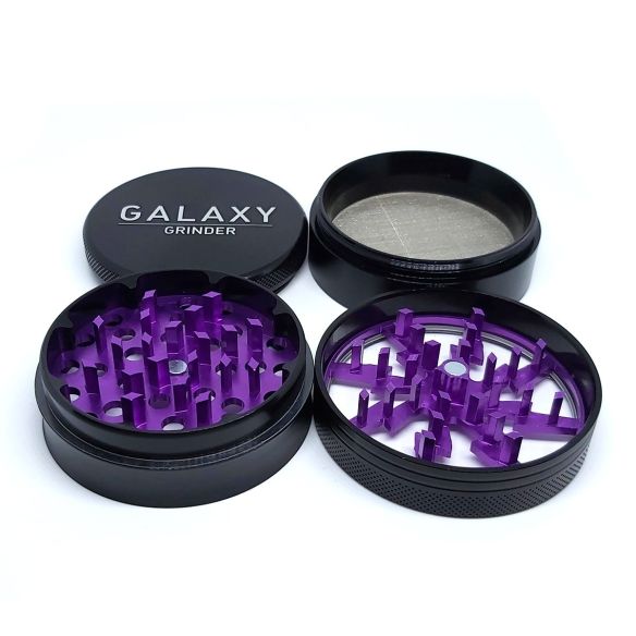 LIGHTNING GRINDER PURPLE 63MM-GALAXY
