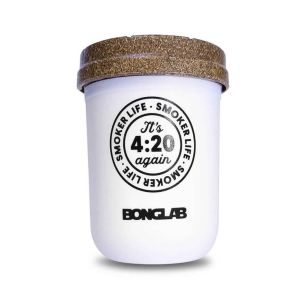 JAR BLANCO 8OZ-BONGLAB RE:...