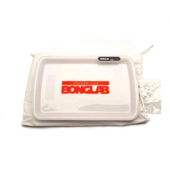 NEON TRAY BANDEJA ENROLADO LED BLANCA-BONGLAB