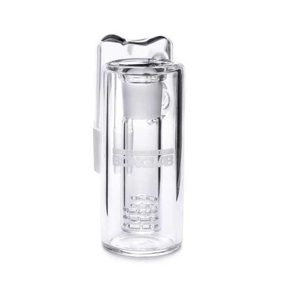 ATRAPA CENIZA PERC 18MM CLEAR-BONGLAB