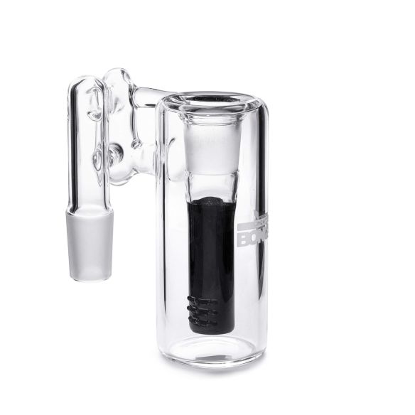 ATRAPA CENIZA PERC 14MM BLACK-BONGLAB
