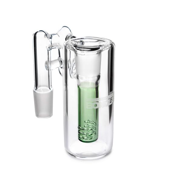 ATRAPA CENIZA PERC 14MM GREEN-BONGLAB