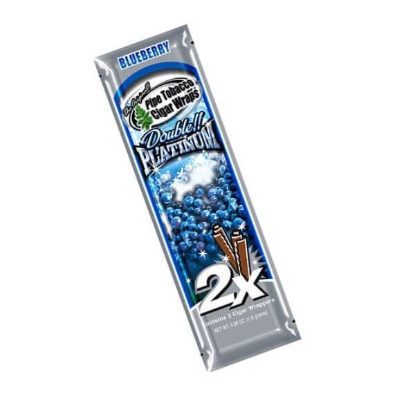 PLATINIUM X2 BLUEBERRY 1U- BLUNT WRAP