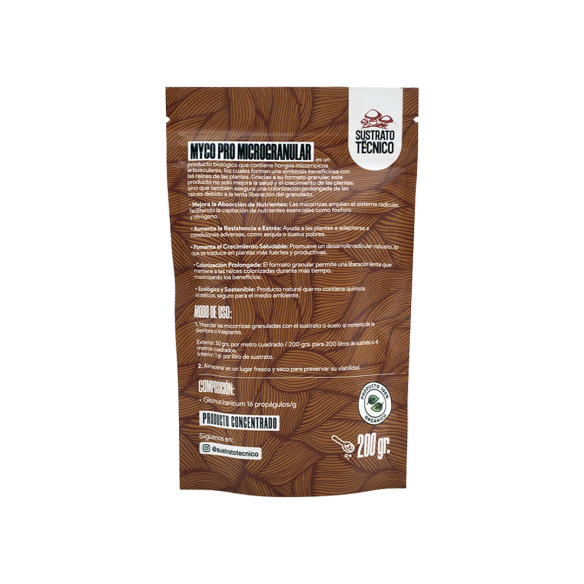 MYCO PRO GRANULAR 200GR - SUSTRATO TECNICO