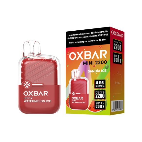 VAPORIZADOR MINI 2200 SANDIA ICE-OXBAR