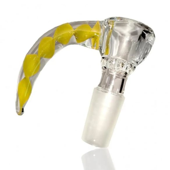 QUEMADOR BONG CUERNO MACHO 14MM YELLOW