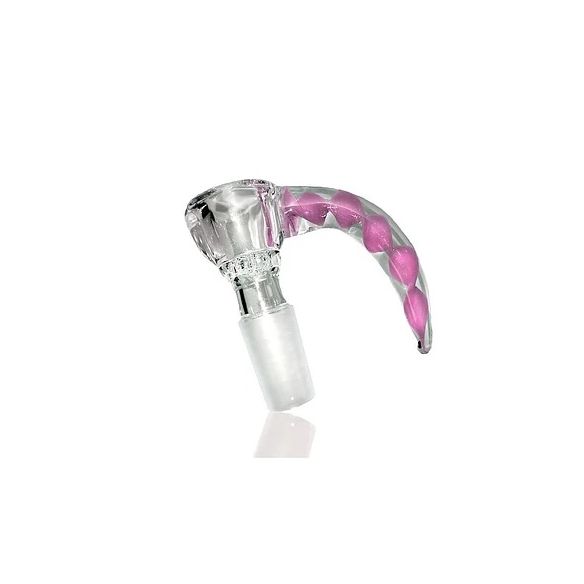 QUEMADOR BONG CUERNO MACHO 14MM PINK