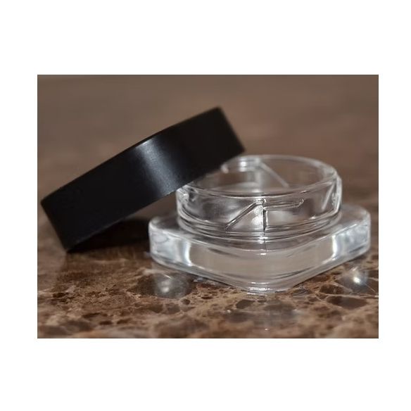CONTENEDOR PYREX 5ML CIRCULAR BLACK