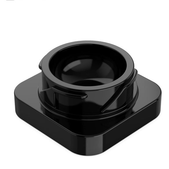 CONTENEDOR PYREX 5ML CUADRADO BLACK