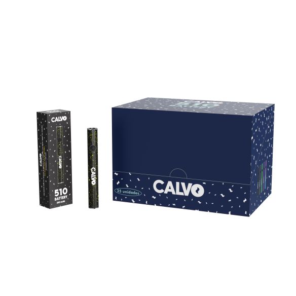 BATERIA 510 350MAH COSMIC BLACK-CALVO GLASS