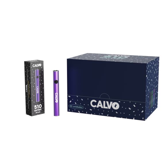 BATERIA 510 350MAH PURPLE-CALVO GLASS