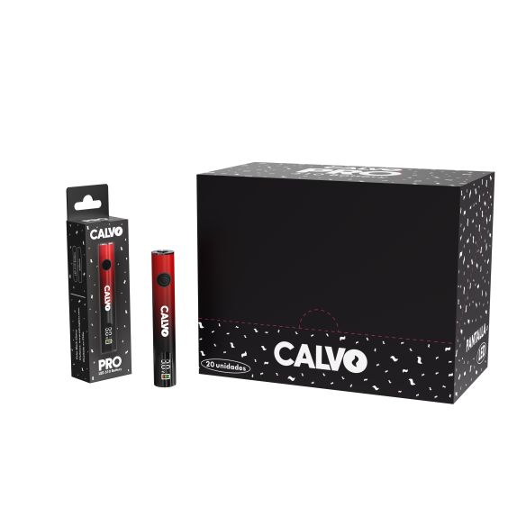 BATERIA 510 LED 400MAH RED BLACK-CALVO GLASS