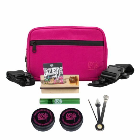 BOLSO CHESTBAG 4X4 CON CLAVE PINK -OZETA