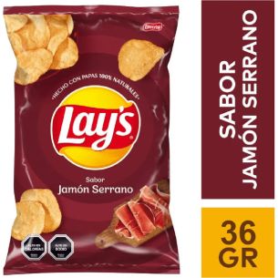 PAPAS FRITAS LAY’S JAMÓN...
