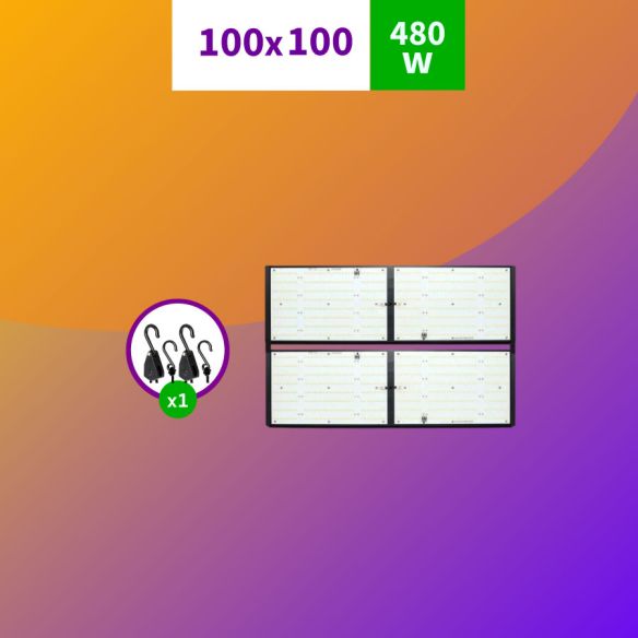 KIT INDOOR APOLLO EVOLUTION INICIAL 100X100X200 - 480W