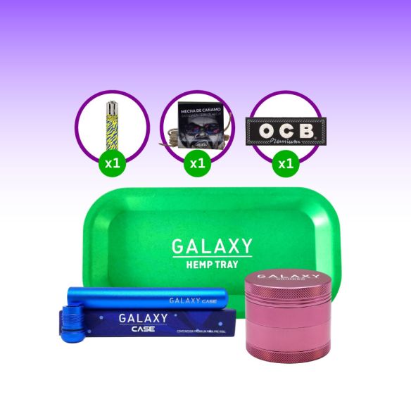 PACK MOLEDOR ALUMINIO CASE PINK 55MM -GALAXY