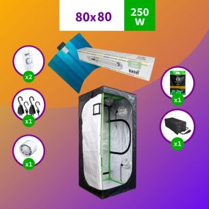 PACK 80X80 BÁSICO HPS - 250W