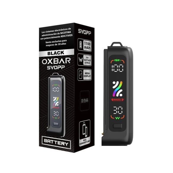 BATERIA SVOPP BLACK-OXBAR