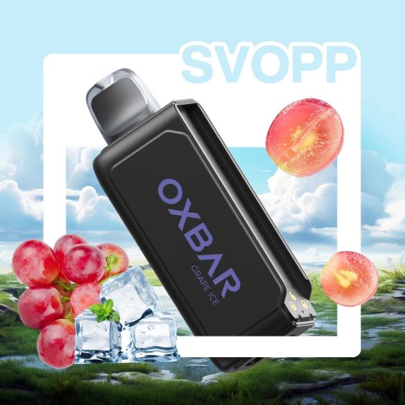 SVOPP POD 25000 GRAPE  ICE-OXBAR