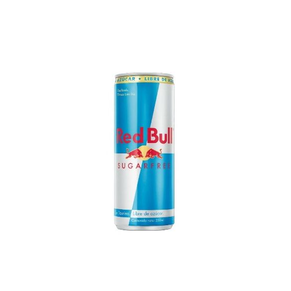 BEBIDA ENERGETICA RED BULL SIN AZÚCAR LATA 250 ML