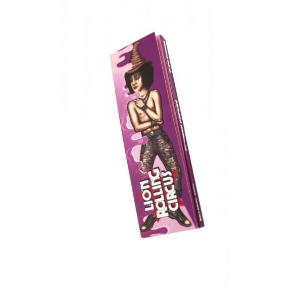 PAPER FLAVOUR 1 1/4 ELECTRIC GRAPE- LION ROLLING CIRCUS